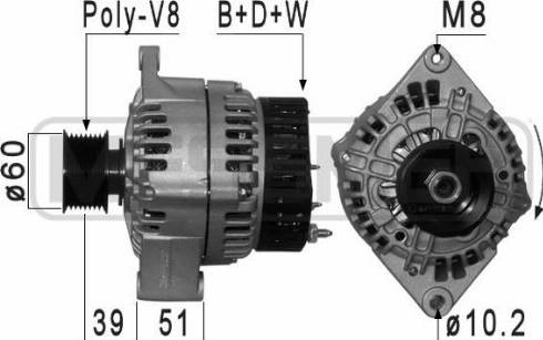 Messmer 210986A - Генератор autospares.lv