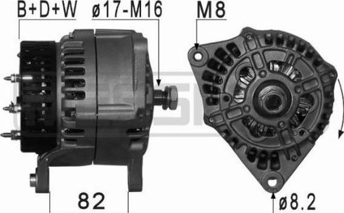 Messmer 210988A - Генератор autospares.lv