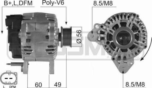 Messmer 210496A - Генератор autospares.lv