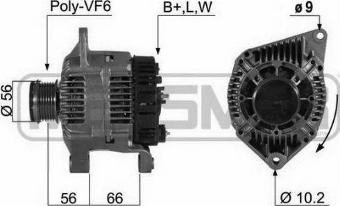 Messmer 210490A - Генератор autospares.lv