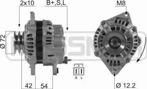 Messmer 210491 - Генератор autospares.lv