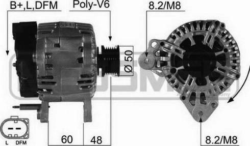 Messmer 210498A - Генератор autospares.lv