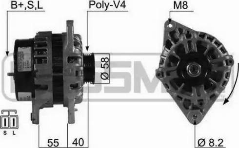 Messmer 210492 - Генератор autospares.lv