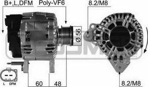 Messmer 210497A - Генератор autospares.lv