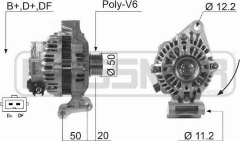 Messmer 210448A - Генератор autospares.lv