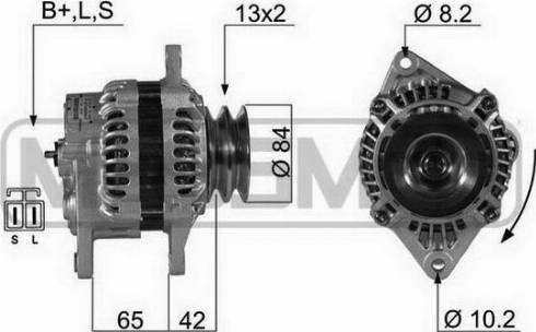 Messmer 210442A - Генератор autospares.lv