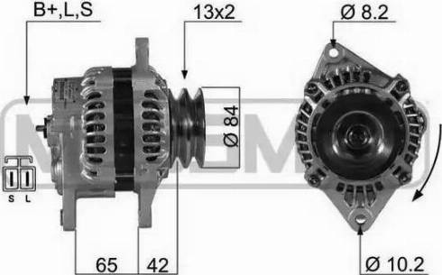 Messmer 210442 - Генератор autospares.lv