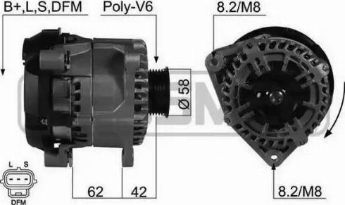 Messmer 210459 - Генератор autospares.lv