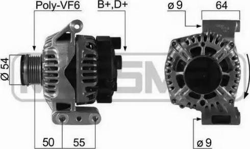 Messmer 210465 - Генератор autospares.lv