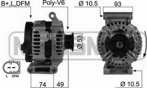 Messmer 210419A - Генератор autospares.lv