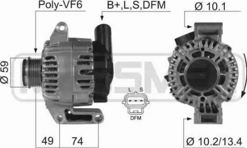 Messmer 210414 - Генератор autospares.lv