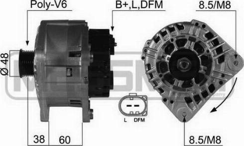 Messmer 210410A - Генератор autospares.lv