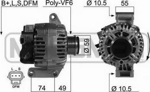 Messmer 210417 - Генератор autospares.lv