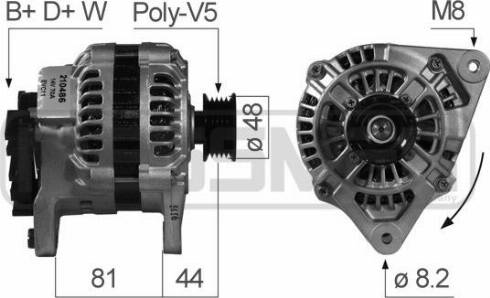 Messmer 210486A - Генератор autospares.lv