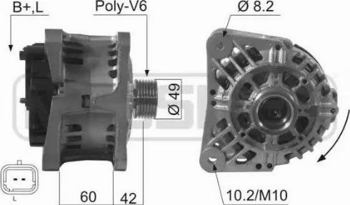 Messmer 210480 - Генератор autospares.lv