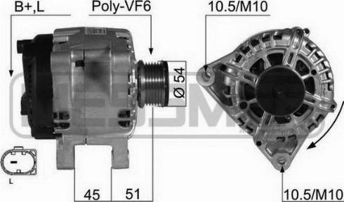 Messmer 210436A - Генератор autospares.lv