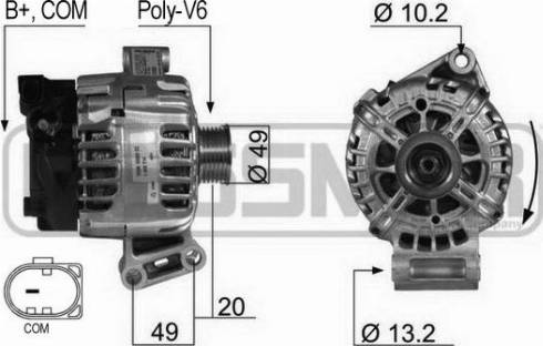 Messmer 210430A - Генератор autospares.lv