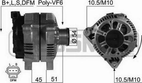 Messmer 210433A - Генератор autospares.lv