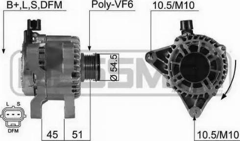 Messmer 210432 - Генератор autospares.lv