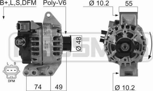 Messmer 210425A - Генератор autospares.lv