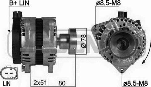 Messmer 210423A - Генератор autospares.lv