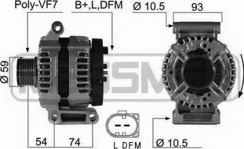 Messmer 210422 - Генератор autospares.lv