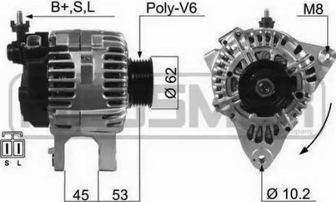 Messmer 210479 - Генератор autospares.lv