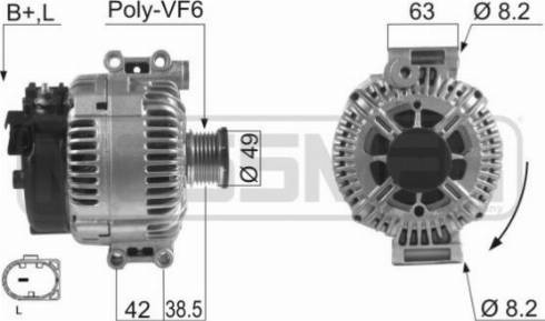 Messmer 210476A - Генератор autospares.lv