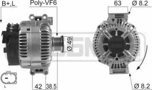 Messmer 210476 - Генератор autospares.lv