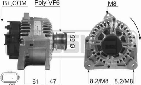 Messmer 210477A - Генератор autospares.lv