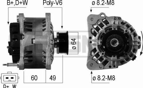 Messmer 210598A - Генератор autospares.lv