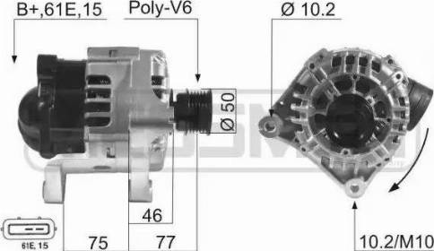 Messmer 210548 - Генератор autospares.lv