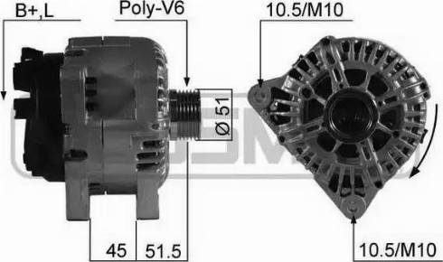 Messmer 210543 - Генератор autospares.lv