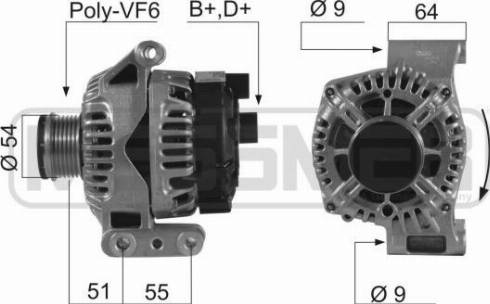 Messmer 210547A - Генератор autospares.lv