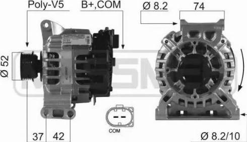 Messmer 210552 - Генератор autospares.lv