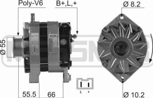 Messmer 210564R - Генератор autospares.lv