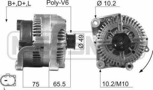 Messmer 210505A - Генератор autospares.lv