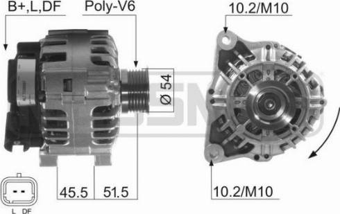 Messmer 210508A - Генератор autospares.lv