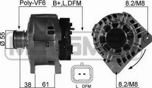 Messmer 210503 - Генератор autospares.lv