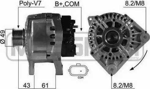 Messmer 210514 - Генератор autospares.lv