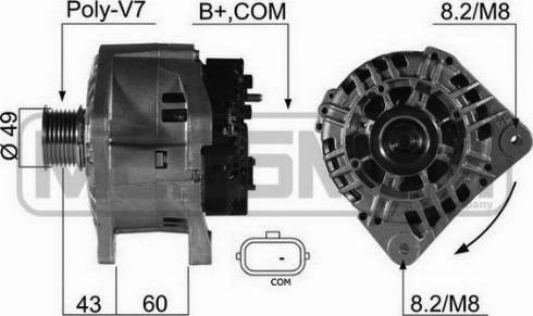 Messmer 210513 - Генератор autospares.lv