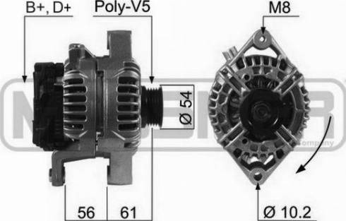 Messmer 210584A - Генератор autospares.lv