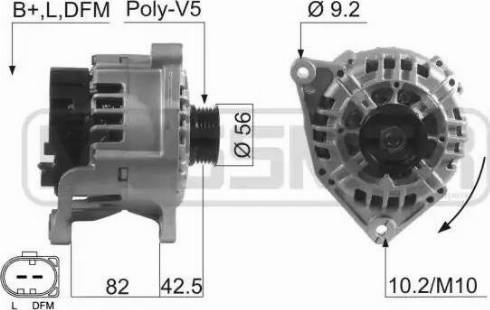 Messmer 210535 - Генератор autospares.lv