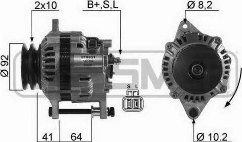 Messmer 210531A - Генератор autospares.lv