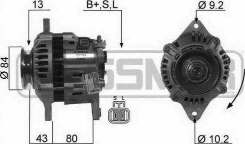 Messmer 210532A - Генератор autospares.lv