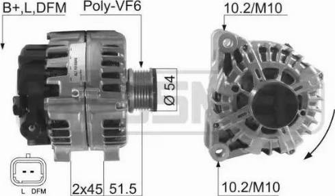 Messmer 210520 - Генератор autospares.lv