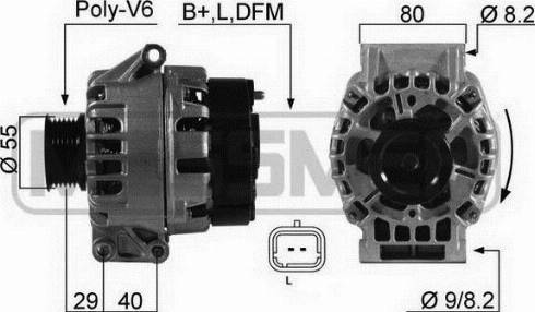 Messmer 210523A - Генератор autospares.lv