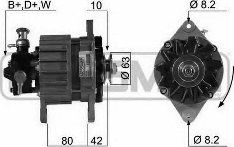 Messmer 210527 - Генератор autospares.lv