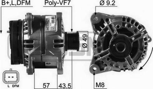 Messmer 210579A - Генератор autospares.lv