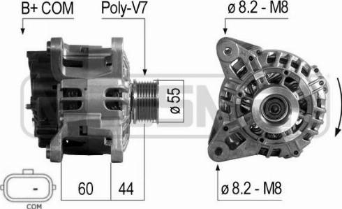 Messmer 210696A - Генератор autospares.lv